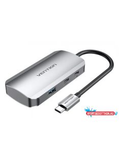 VENTION Type-C to USB3.0*3/Gigabit Ethernet/PD Dokkoló