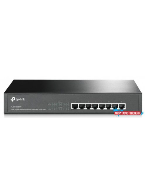 TP-LINK TL-SG1008MP 8-Port Gigabit Desktop/Rackmount Switch