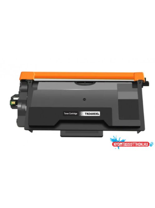 Utángyártott BROTHER TN3600XXL Toner Black 11.000 oldal* kapacitás WHITE BOX