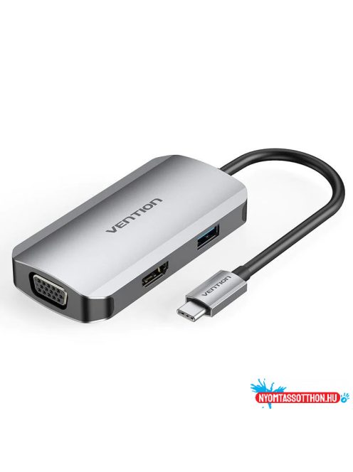 VENTION USB-C to HDMI/VGA/USB 3.0/PD Dokkoló