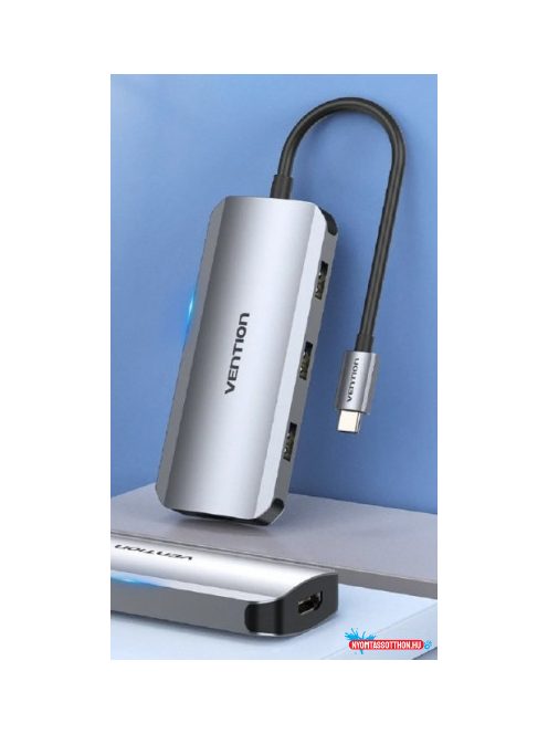 VENTION USB-C to HDMI/USB 3.0x3/PD Dokkoló