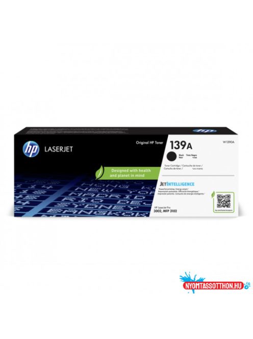 HP W1390A Toner Black 1.500 oldal kapacitás No.139A