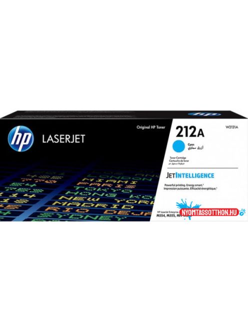 HP W2121A Toner Cyan 4.500 oldal kapacitás No.212A