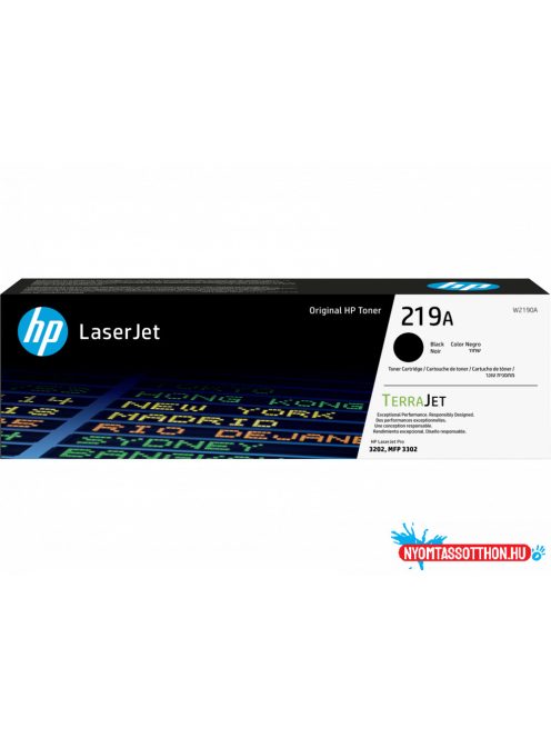 HP W2190A Toner Black 1.300 oldal kapacitás No.219A